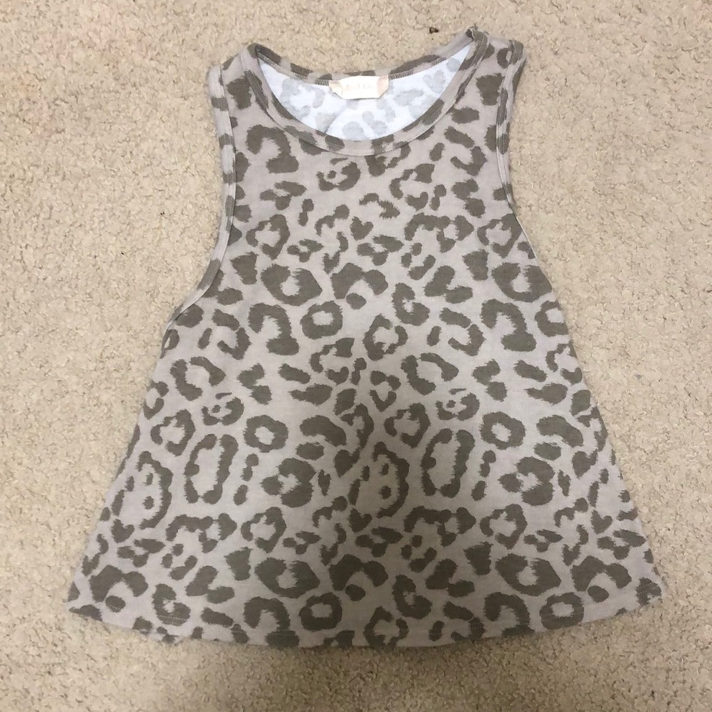 leopard print tank top